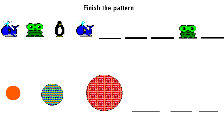 Finish the pattern